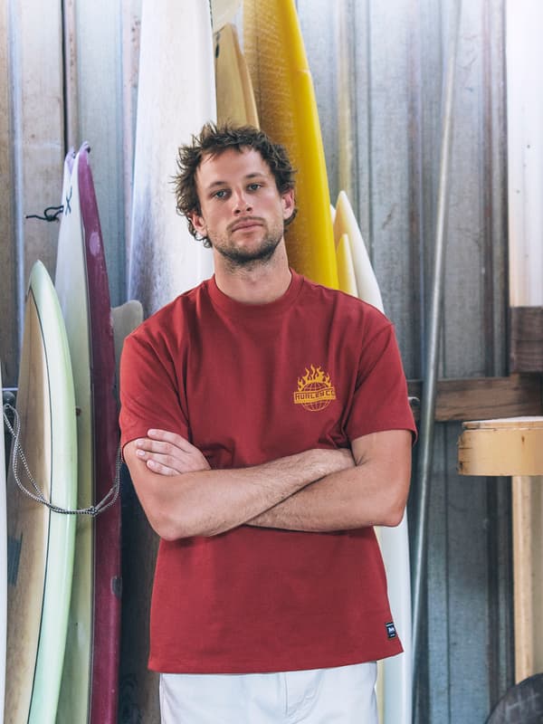 hurley Global Fire Short Sleeve Apex