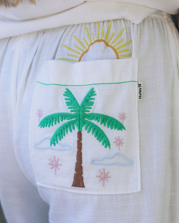 Hurley Goldie Pant Off White