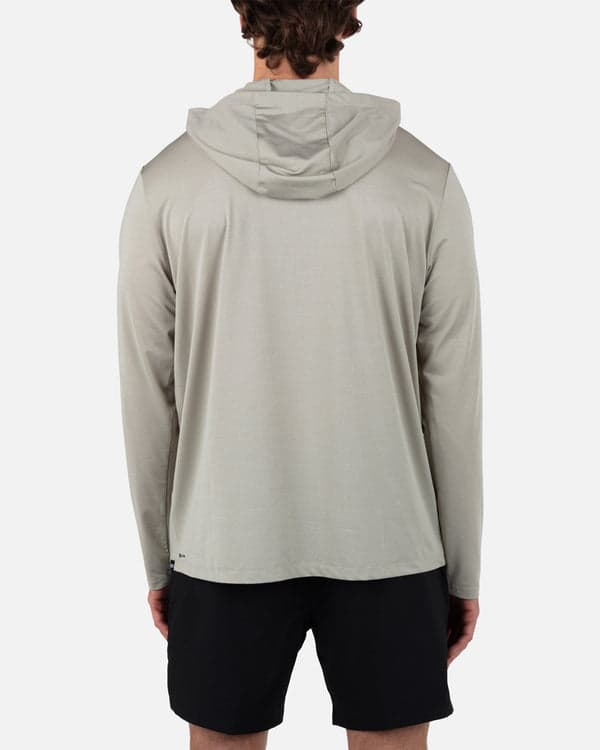 Hurley H20-Dri Outback Long Sleeve Hood Sandstorm
