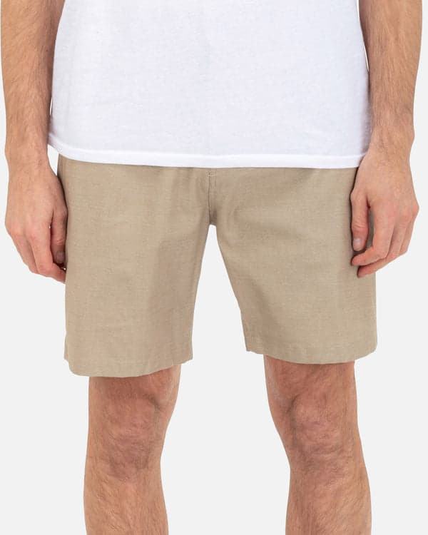 hurley H2O-Dri Breathe Walkshorts 19" Khaki