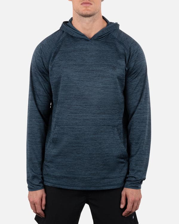 hurley H2O Dri Daybreak Pullover Armored Navy