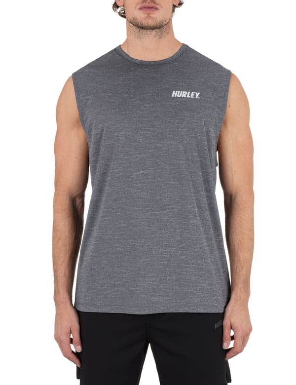 hurley H2O Dri Outback Muscle Tank BLACK