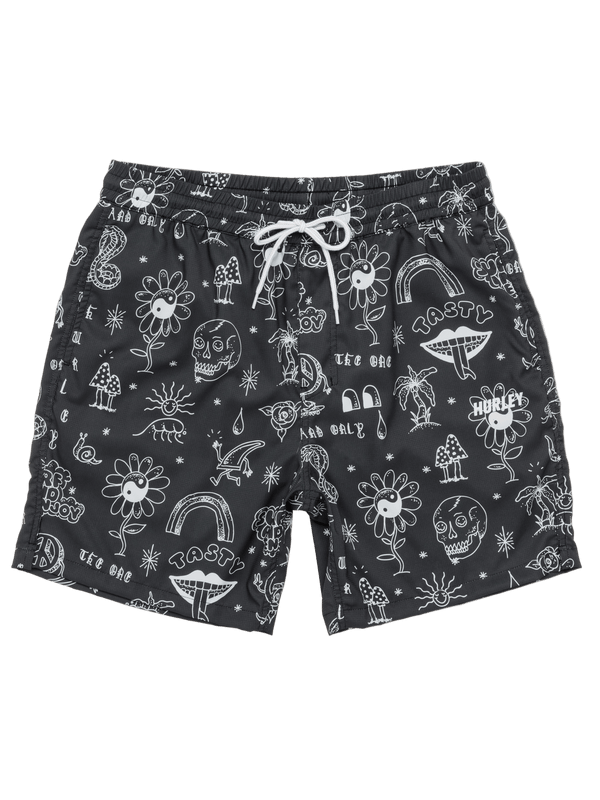 hurley H2O Dri Trek Short 7" DARK STONE GREY