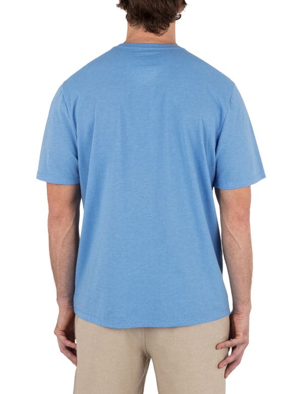 Hurley Hula Hula Short Sleeve AQUIFER HEATHER