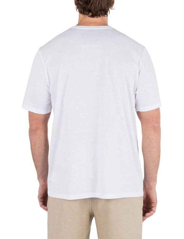 Hurley Hula Hula Short Sleeve WHITE