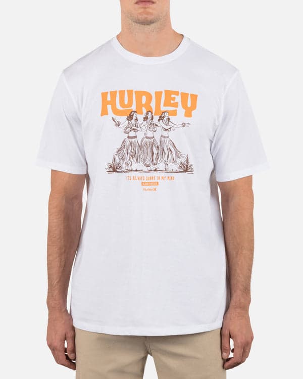 Hurley Hula Short Sleeve White