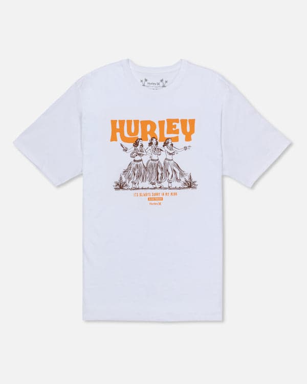 Hurley Hula Short Sleeve White