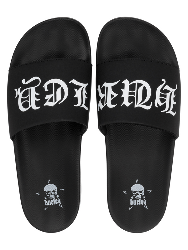 Hurley Hurley X Travis Barker Slide BLACK