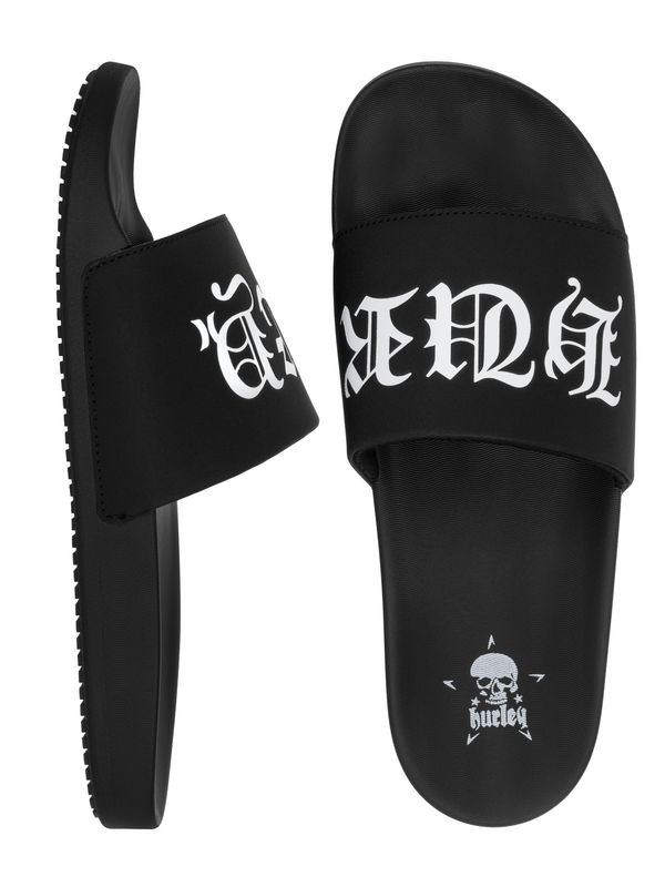 Hurley Hurley X Travis Barker Slide BLACK