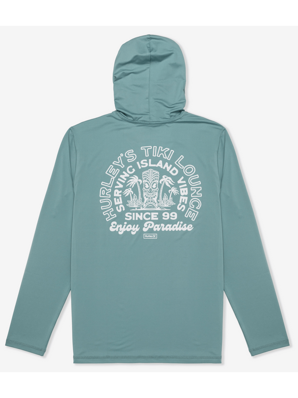 Hurley Hybrid UPF Hooded Long Sleeve ARTILLERY