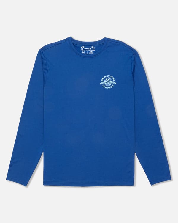 Hurley Hybrid UPF Long Sleeve Abyss