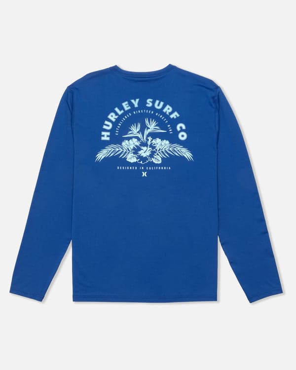 Hurley Hybrid UPF Long Sleeve Abyss