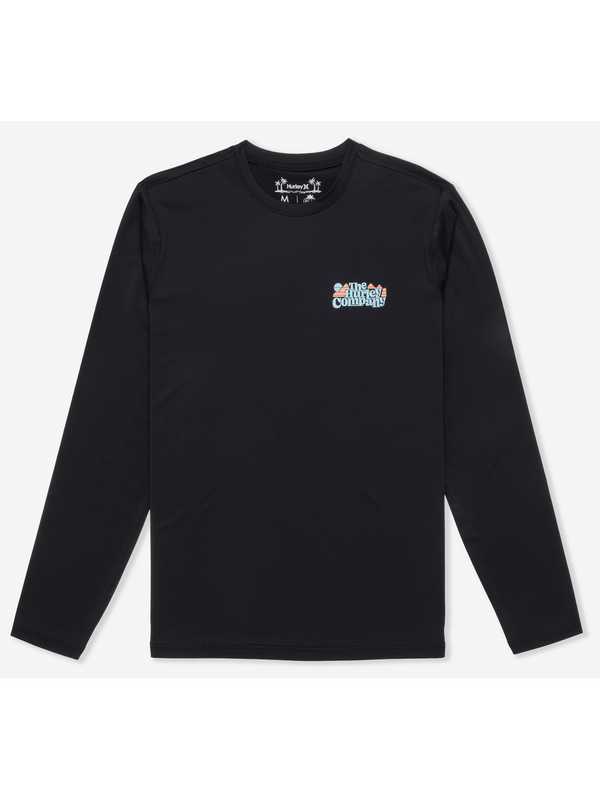 Hurley Hybrid UPF Long Sleeve BLACK