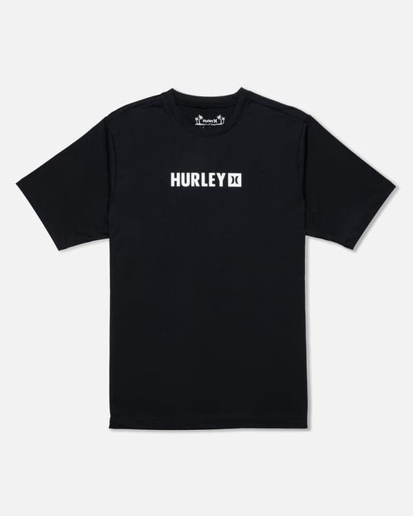 Hurley Hybrid UPF Short Sleeve Black