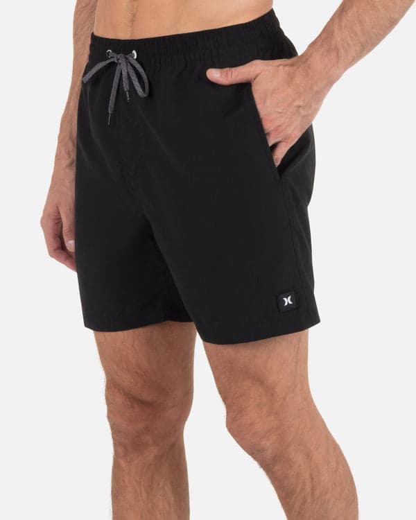 Hurley Icon Balboa Volley Boardshort 17" Black