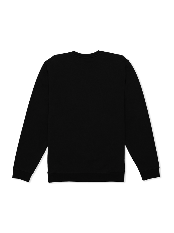 Hurley Icon Long Sleeve Crew BLACK