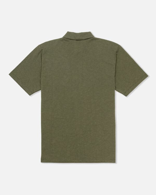 Hurley Icon Slub Polo Short Sleeve Olive