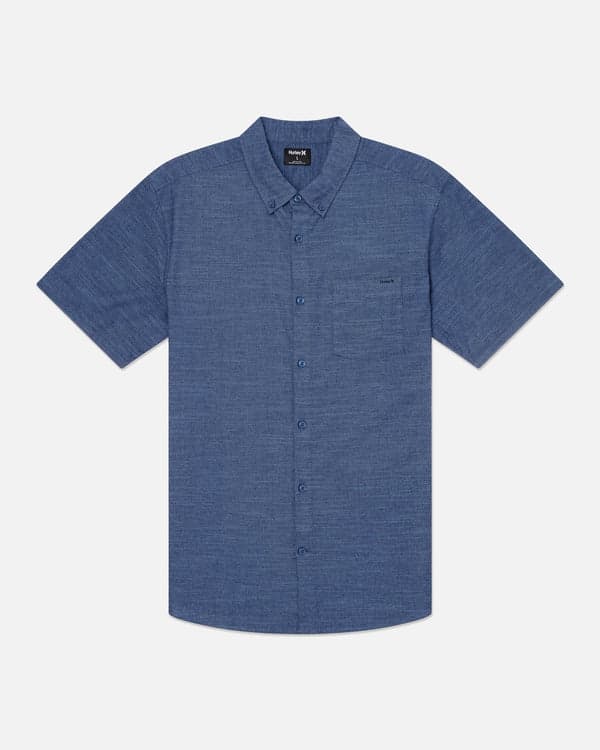 Hurley Icon Stretch Short Sleeve Obsidian