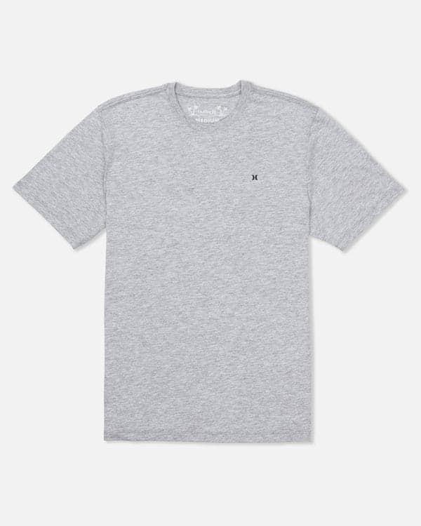Hurley Icon Tee Short Sleeve Dark Grey Heather