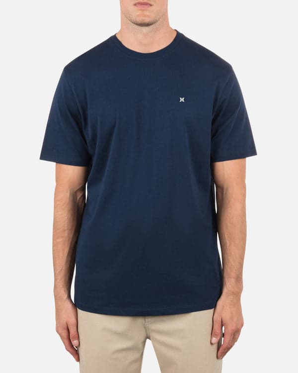 hurley Icon Tee Short Sleeve Obsidian