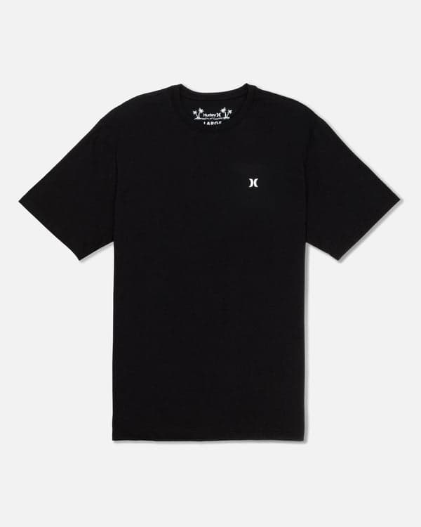 Hurley Icon Tee Short Sleeve Sleeve Black