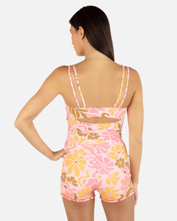 hurley Isola Max Surf Short Coral Blossom