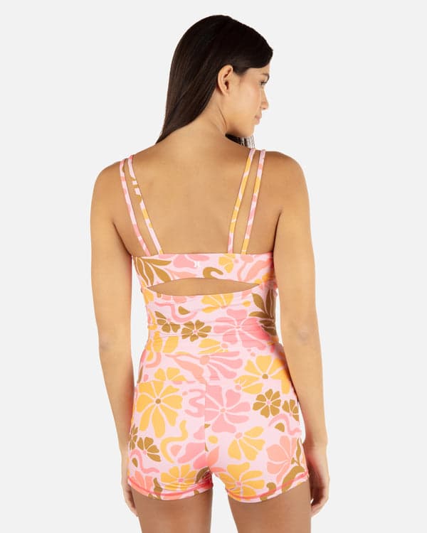 Hurley Isola Tankini Coral Blossom