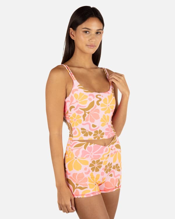 Hurley Isola Tankini Coral Blossom