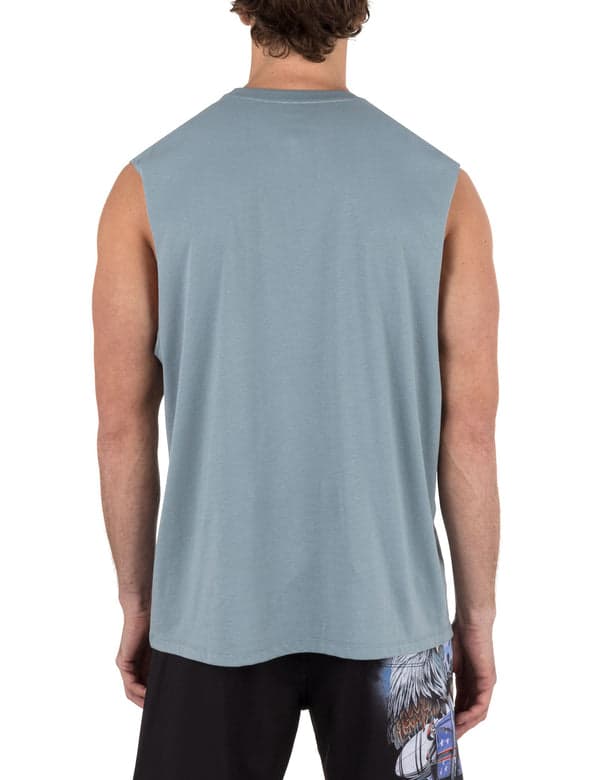 Hurley Liberty Muscle Tee WORKER BLUE
