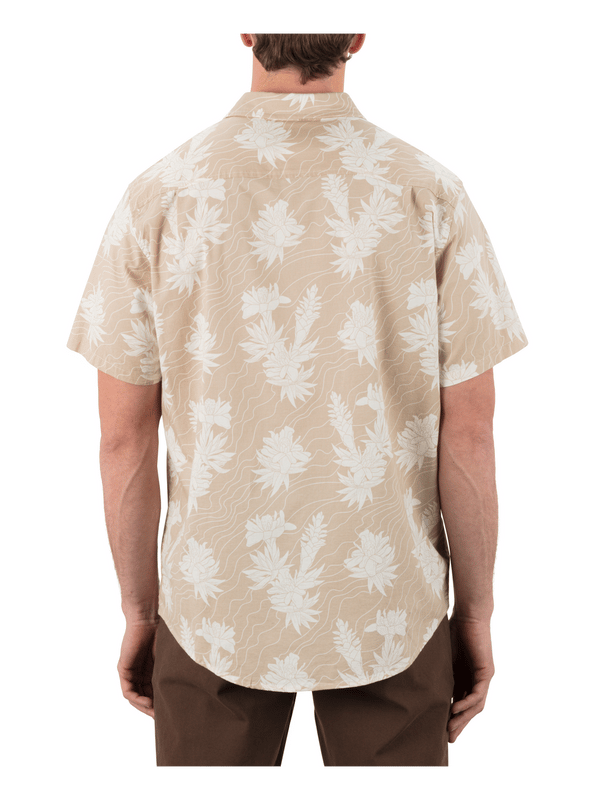 Hurley Lido Stretch Short Sleeve Hazelnut
