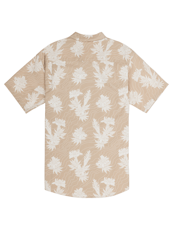 Hurley Lido Stretch Short Sleeve Hazelnut