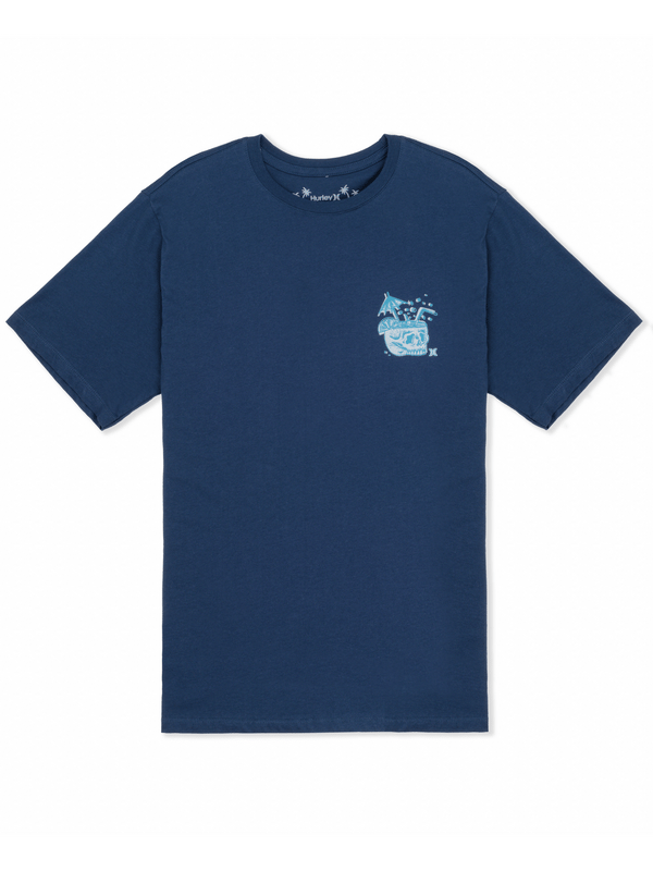 Hurley Loungin Short Sleeve ABYSS