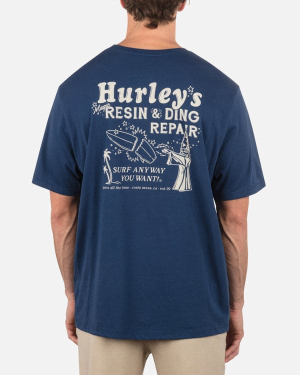 Hurley Magic Short Sleeve Abyss