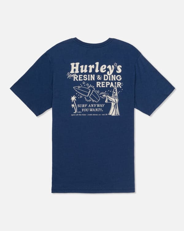 Hurley Magic Short Sleeve Abyss