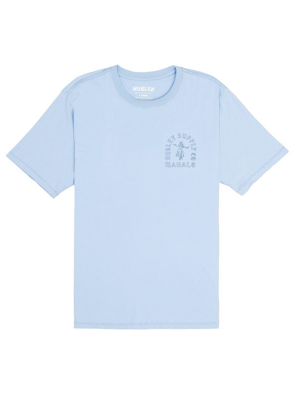 Hurley Mahalo Short Sleeve EIFEL BLUE