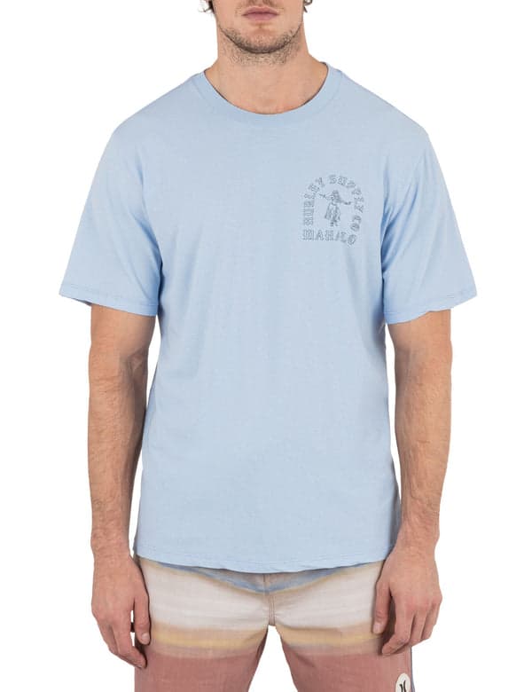 hurley Mahalo Short Sleeve EIFEL BLUE