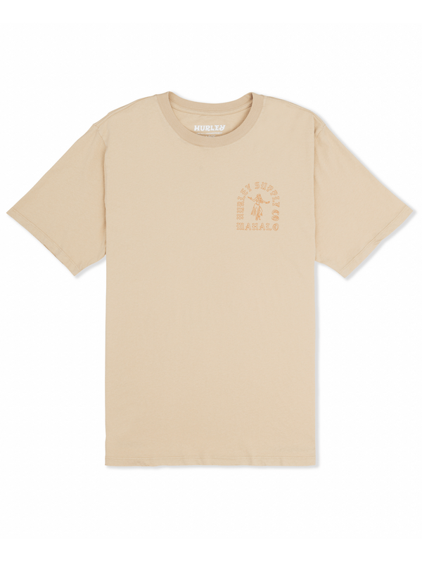 Hurley Mahalo Short Sleeve HAZELNUT
