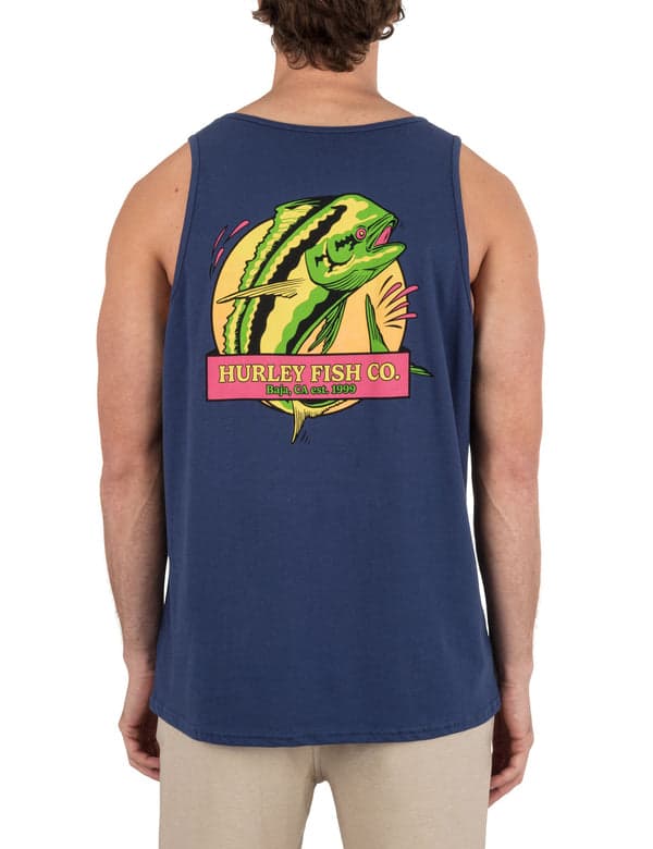 Hurley Mahi Tank ABYSS