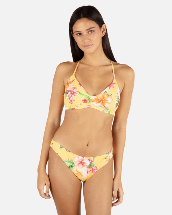 hurley Malia Adjustable Bikini Top Sorbet