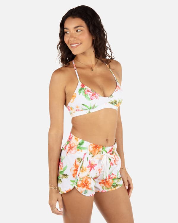 Hurley Malia Aquas Boardshort 2.5" White