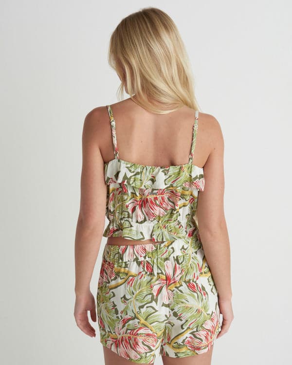 Hurley Malibu Cami Off White