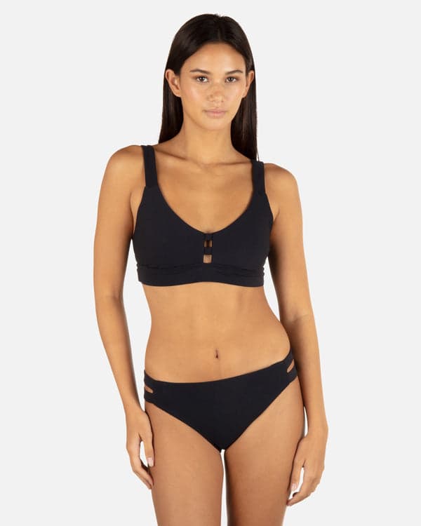 Hurley Max Solid Moderate Bottom Black