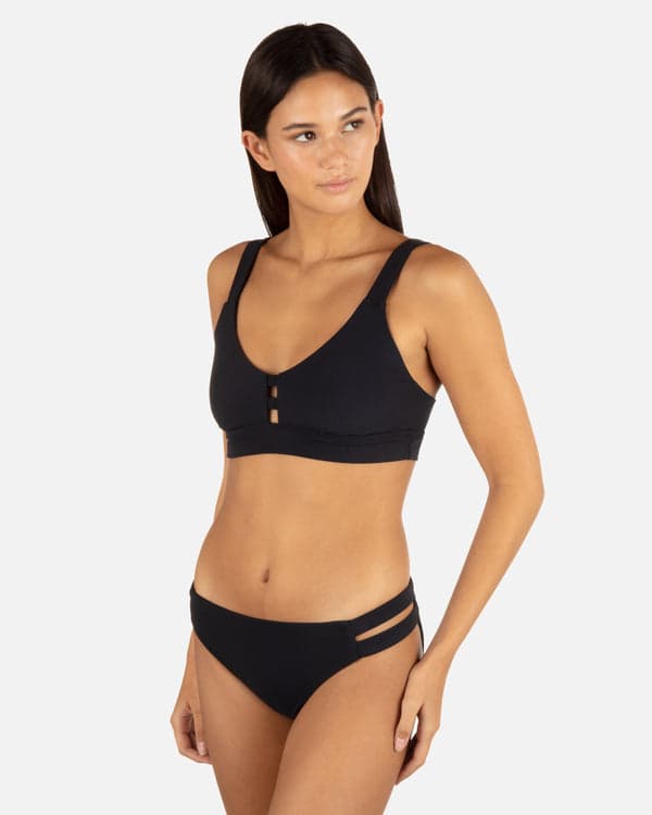 Hurley Max Solid Moderate Bottom Black