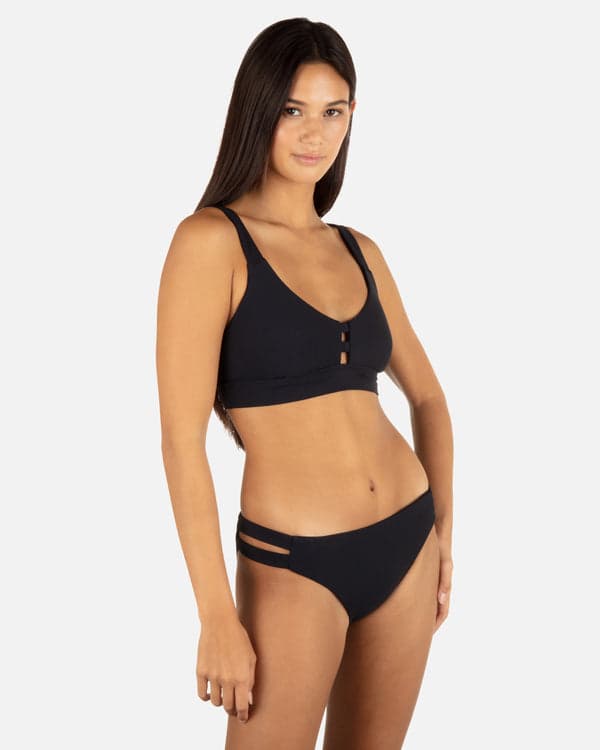 Hurley Max Solid Moderate Bottom Black