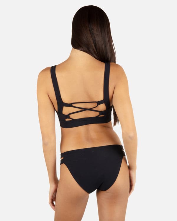 hurley Max Solid Moderate Bottom Black