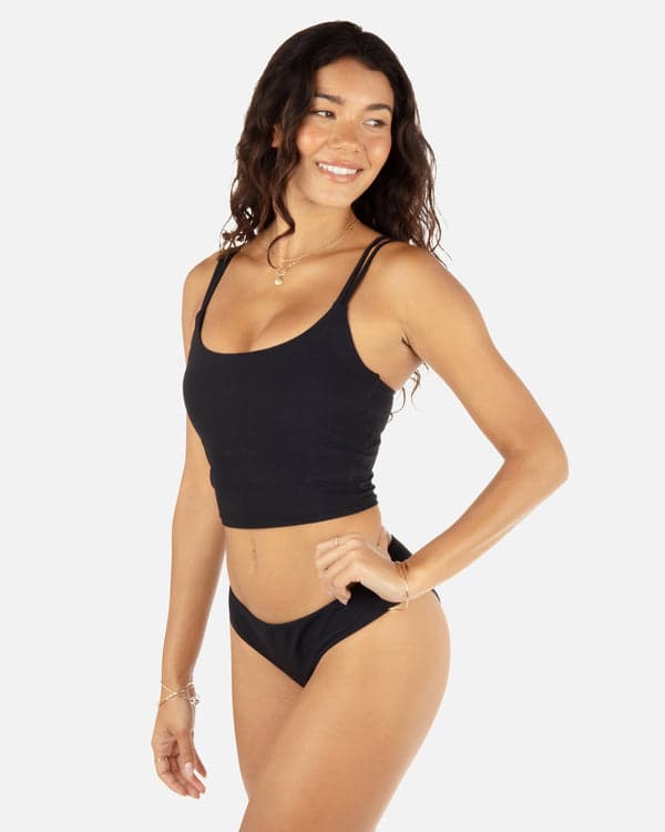 Hurley Max Solid Tankini Black