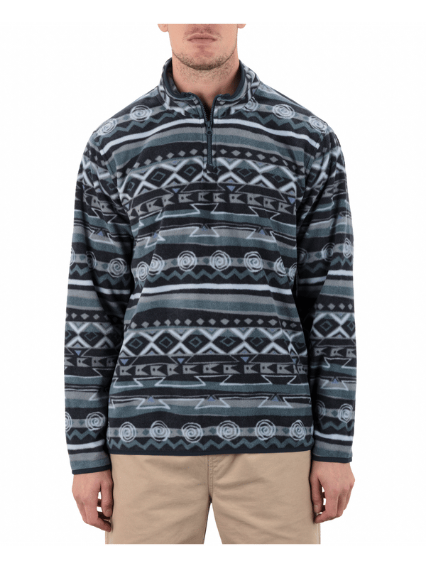 hurley Mesa Windchill 1/4 Zip Pullover Nightforce