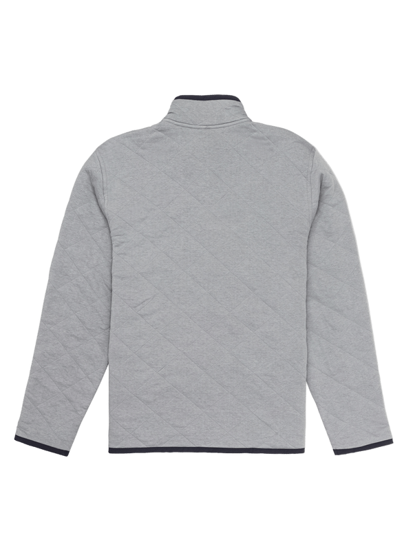 Hurley Middleton Quilted Quarter Zip Particle