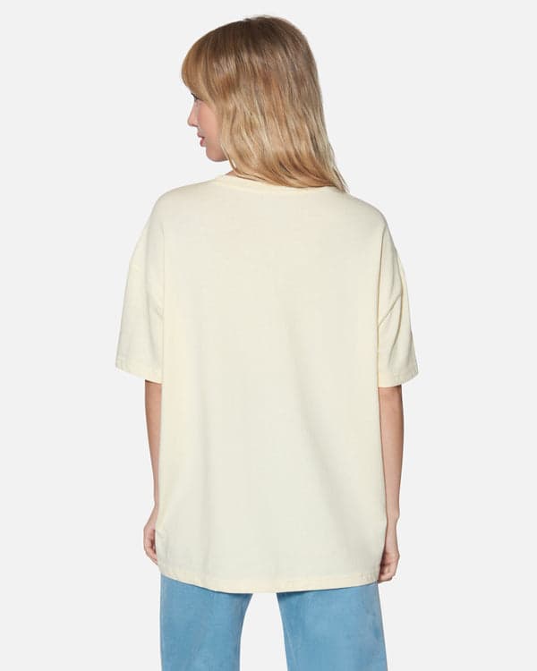 Hurley Moroccan Sunset Boyfriend Tee Off White