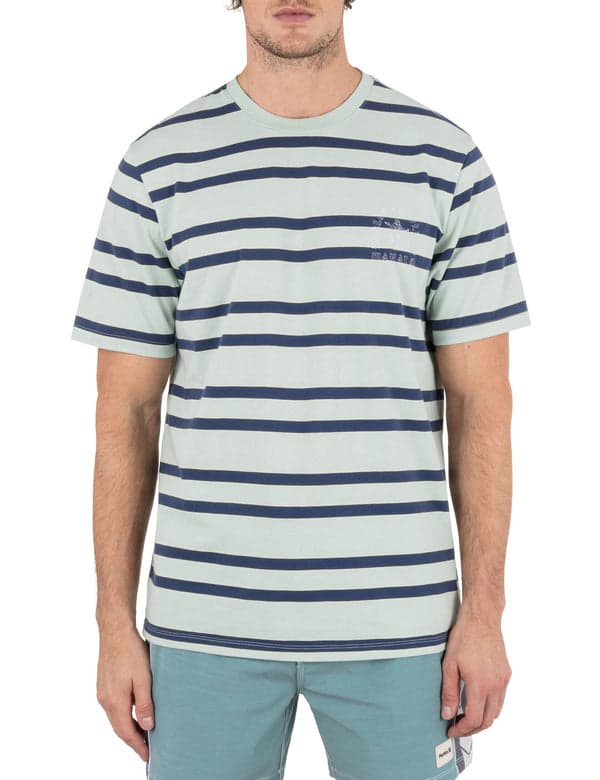 hurley Naturals Stripe Short Sleeve FRAGMENT